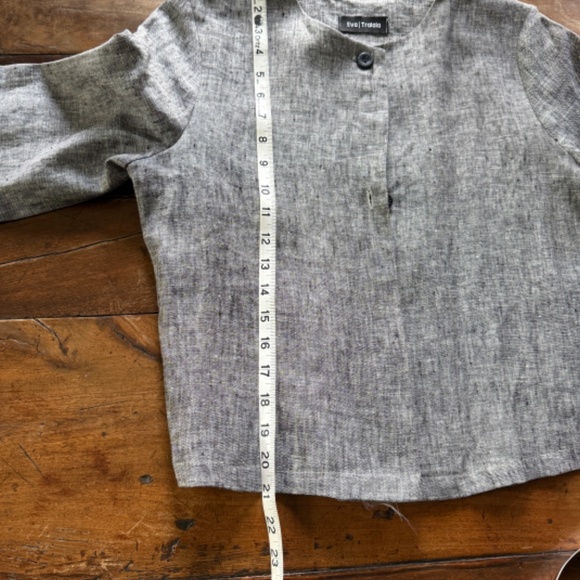 French linen jacket by Eva Tralala - Picture 11 of 12